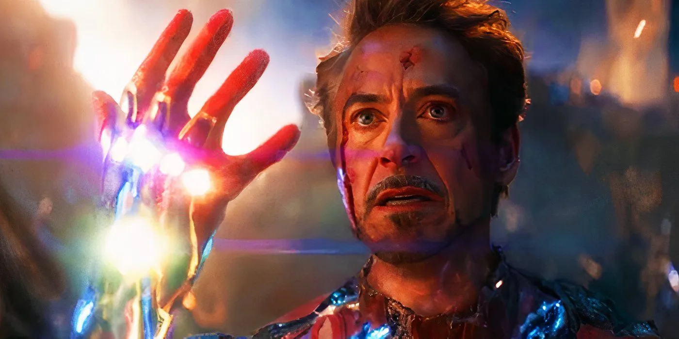 Iron Man prêt à claquer des doigts avec les Infinity Stones dans Avengers Endgame