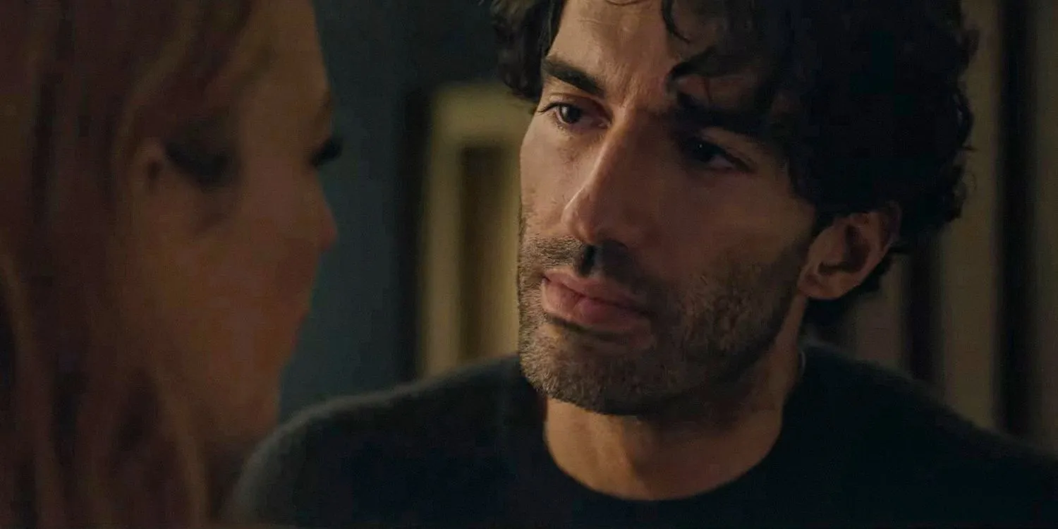 It Ends With Us의 극적인 장면에 출연한 Justin Baldoni