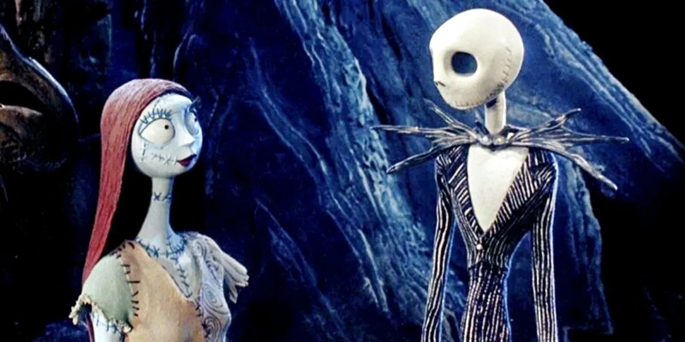 Jack y Sally en Pesadilla antes de Navidad