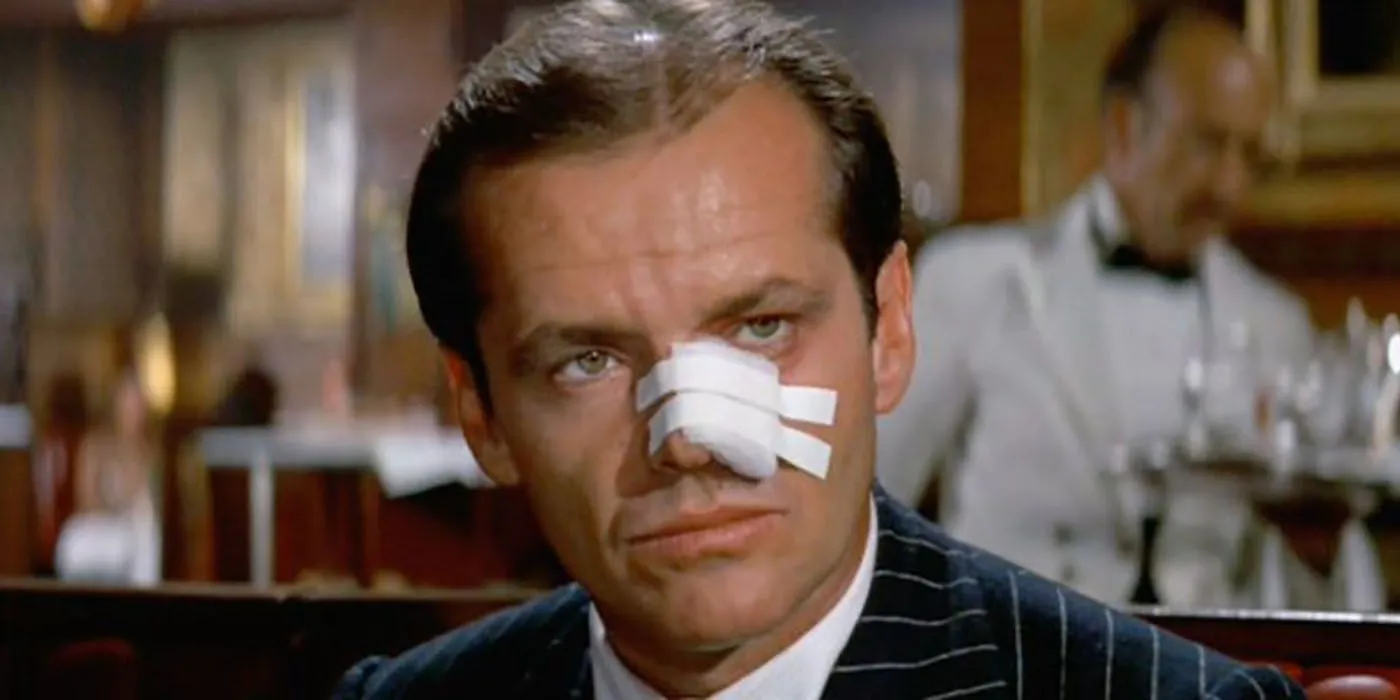 Jack Nicholson a Chinatown