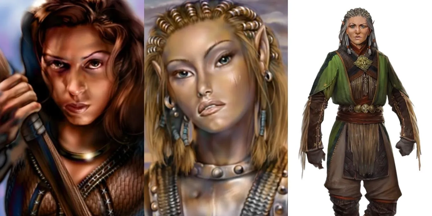 Jaheira in Baldur's Gate 1 und 2