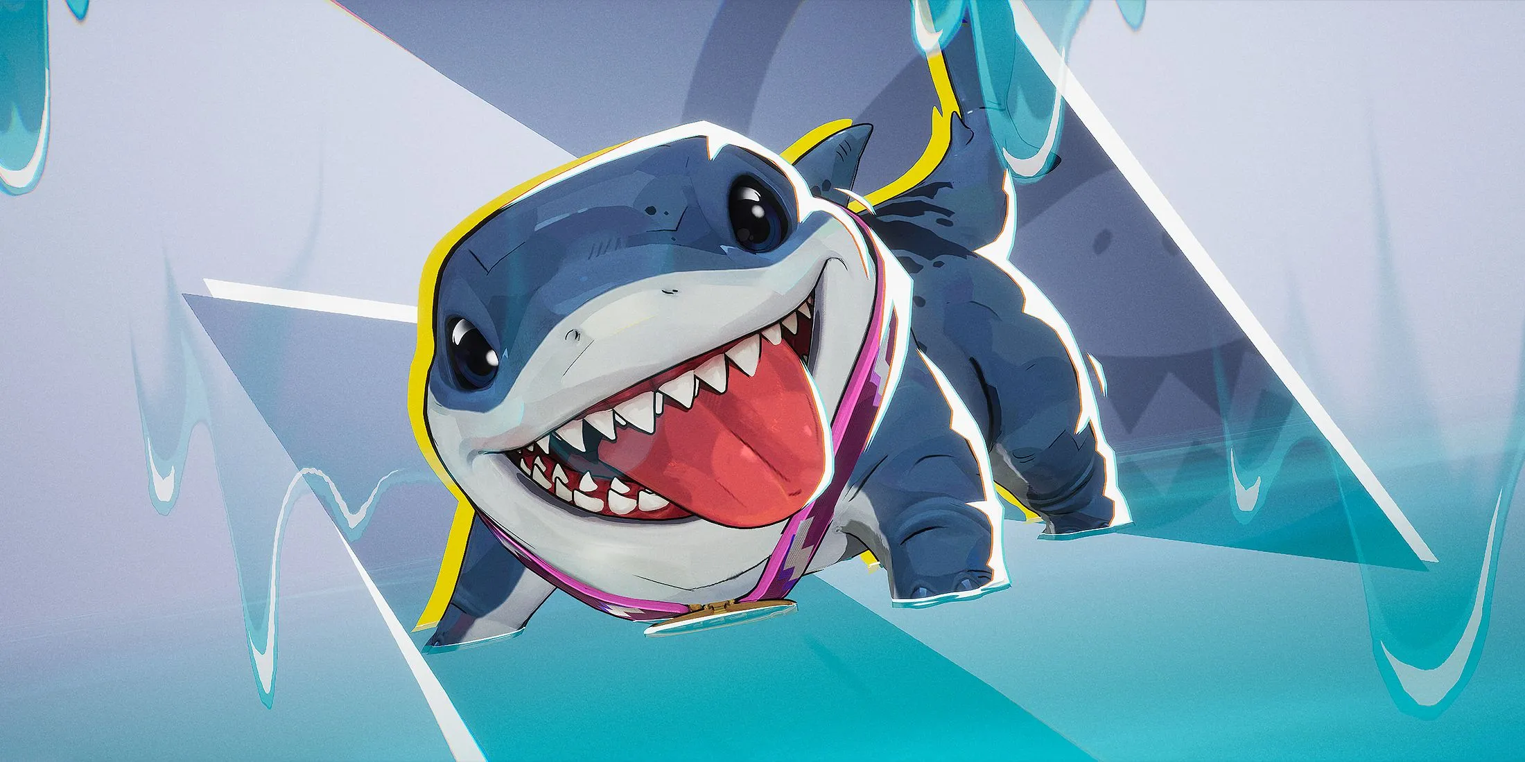 Marvel Rivals에서 미소 짓는 Jeff the Land Shark