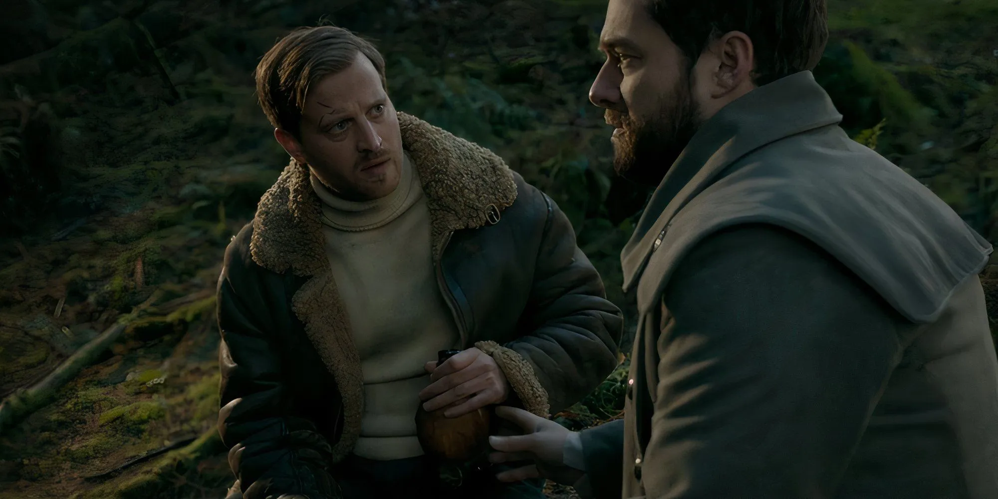 Jerry et Roger dans Outlander Saison 7