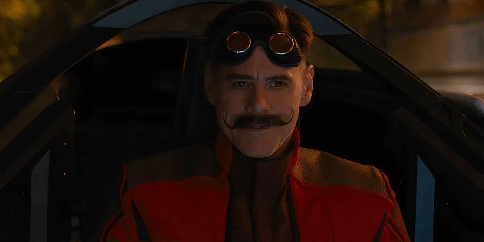 Jim Carrey nel ruolo del dottor Robotnik