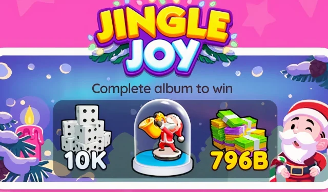 Monopoly GO: Holiday Jingle Joy-Aufkleber und Belohnungen