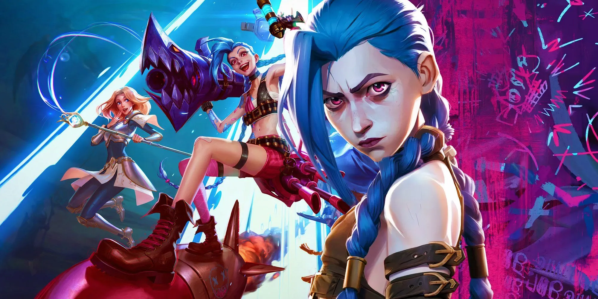 Jinx della League of Legends