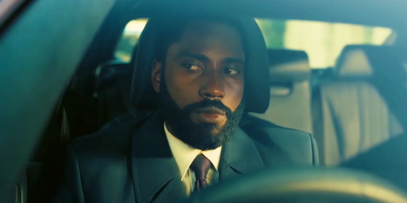 John David Washington em Tenet