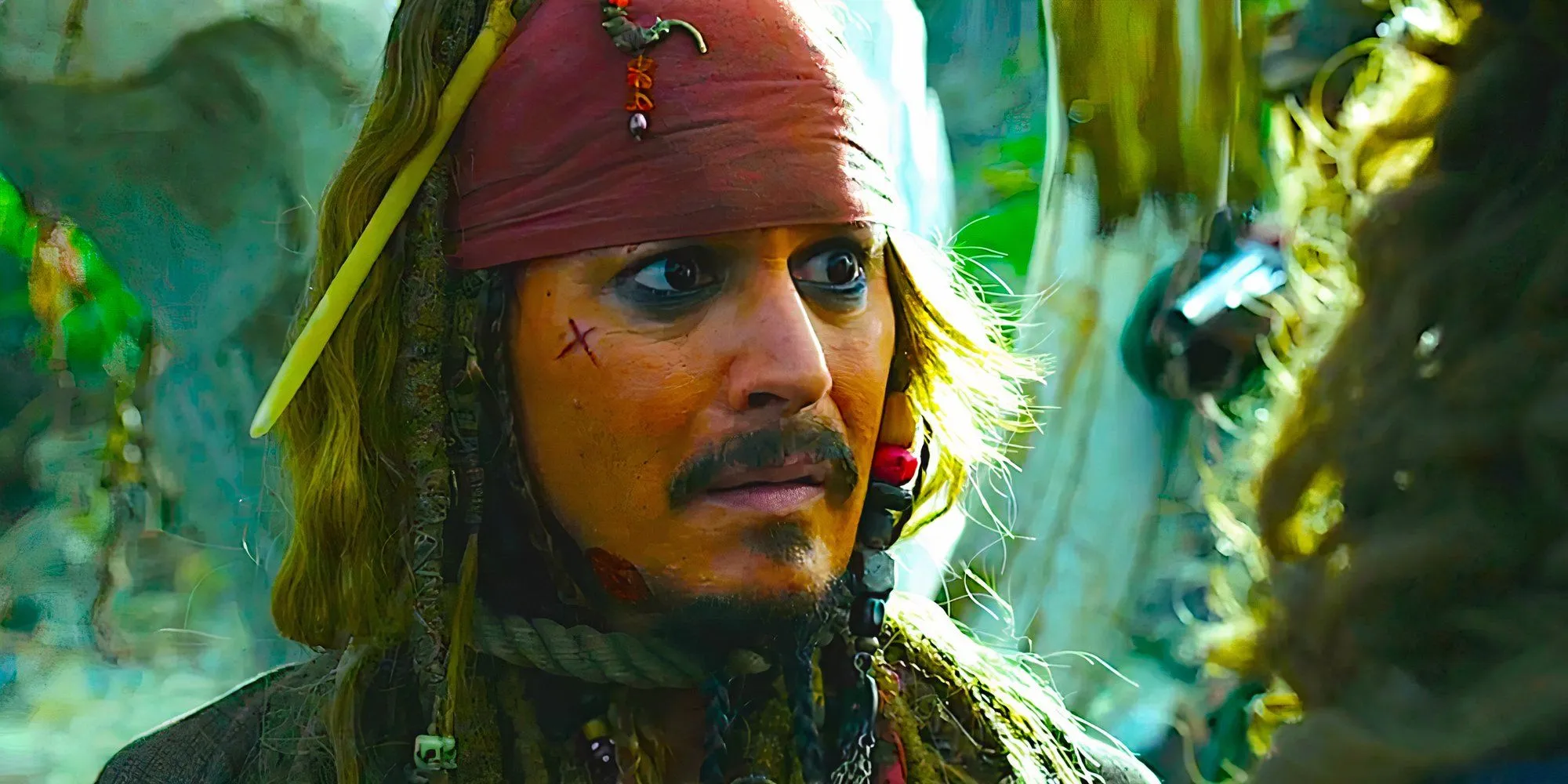 Johnny Depp as Jack Sparrow