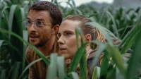 Prévia das imagens de Jurassic World Rebirth: A aventura na selva de Johansson e Bailey, diretor sugere grandes reviravoltas na história e interações dos personagens