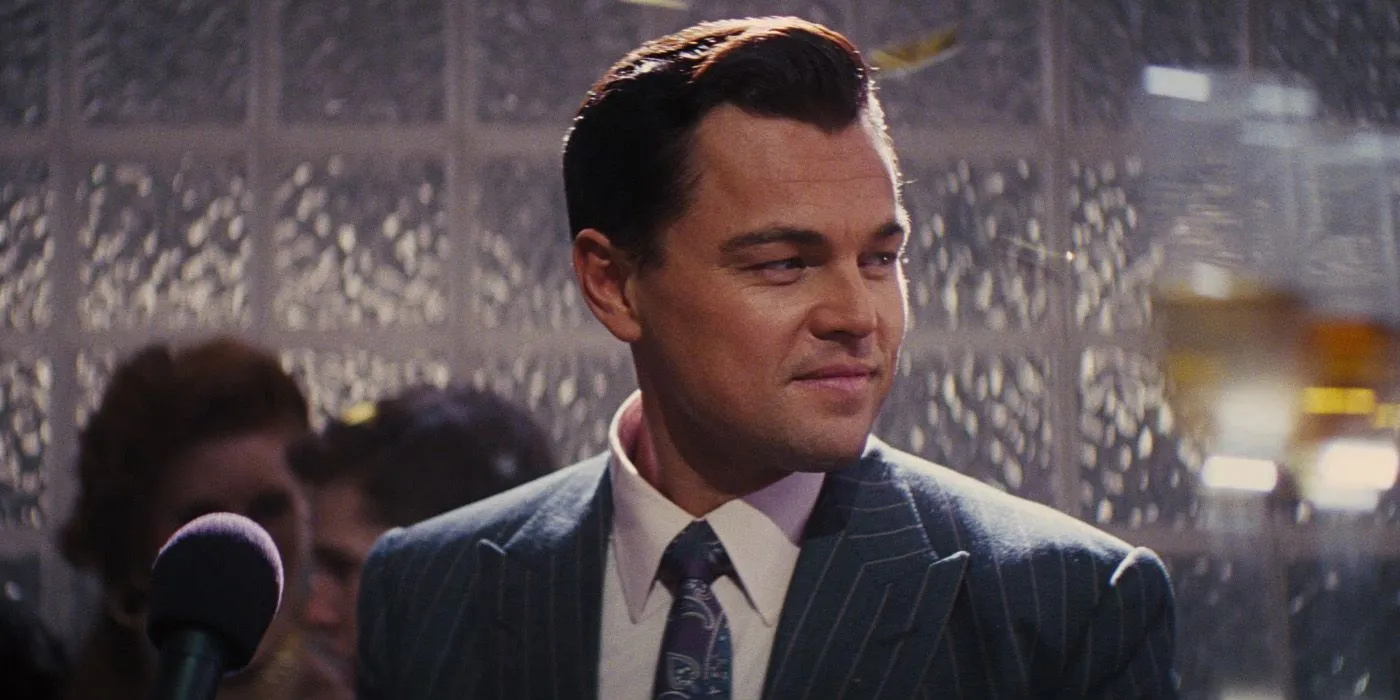 Leonardo DiCaprio in Wolf of Wall Street