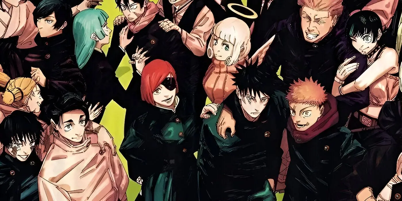 Final Color Page of Jujutsu Kaisen