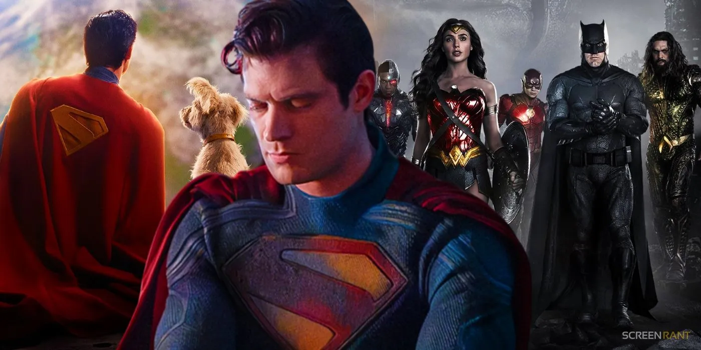 Superman und Justice League von David Corenswet