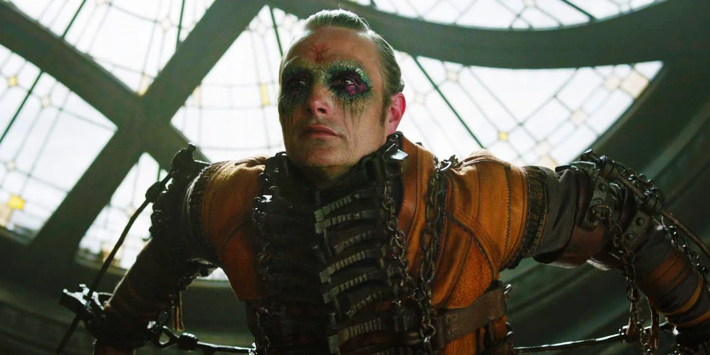 Kaecilius angekettet