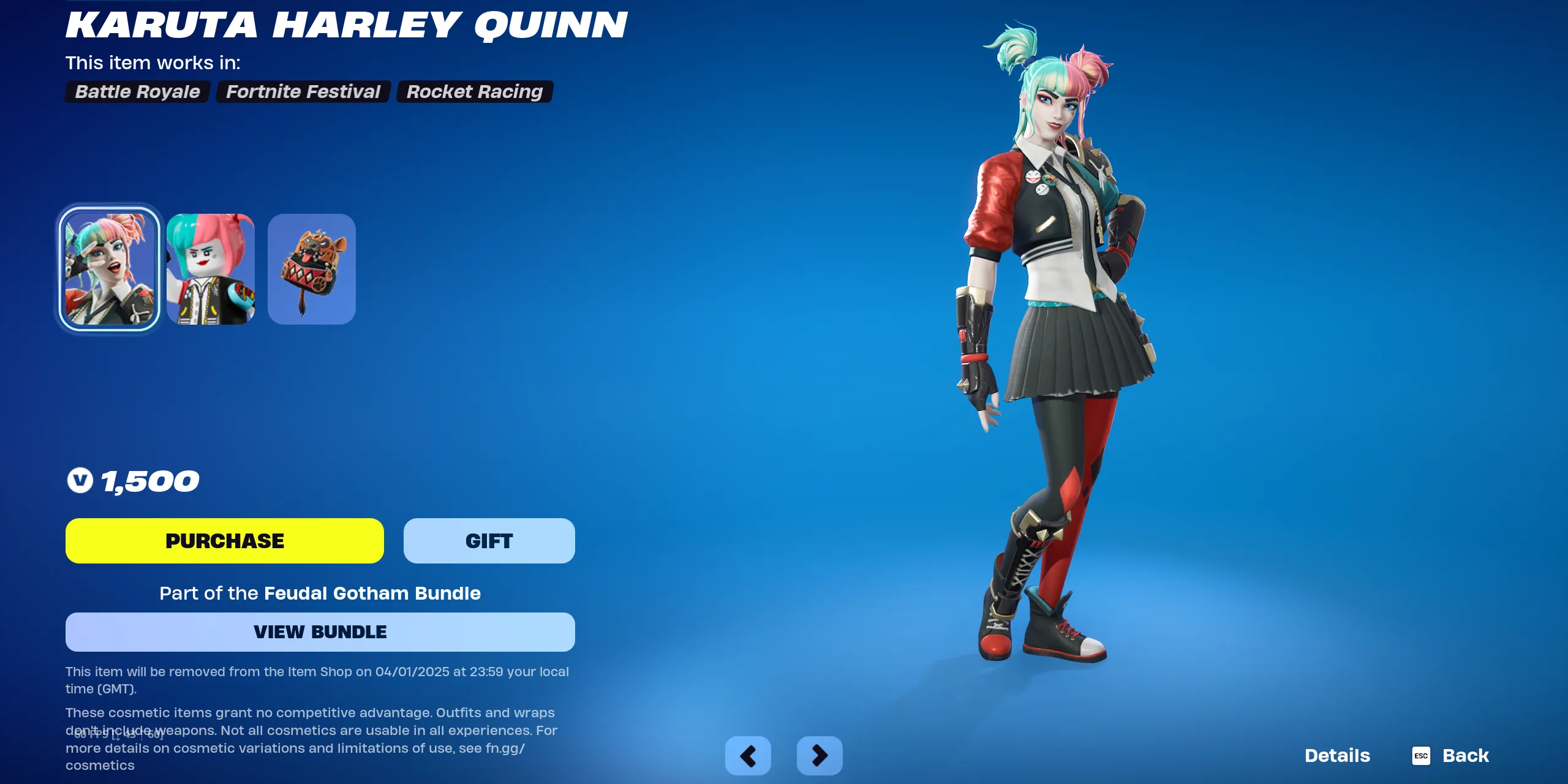 Carro Harley Quinn