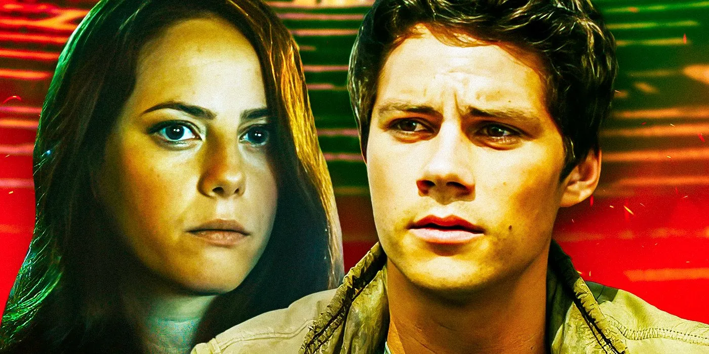 Kaya Scodelario and Dylan O'Brien in The Death Cure