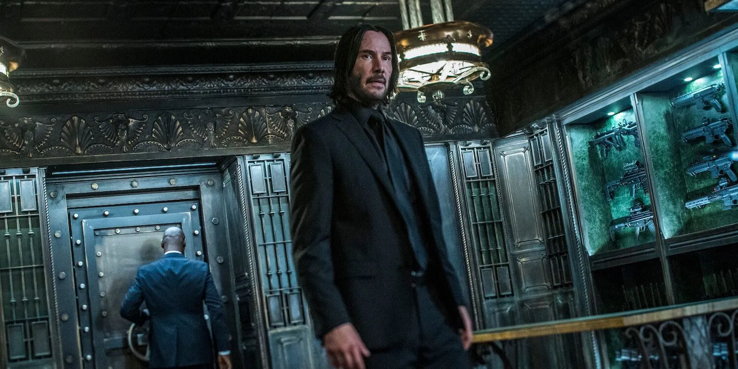 Keanu Reeves dans le rôle de John Wick dans John Wick : Chapitre 3