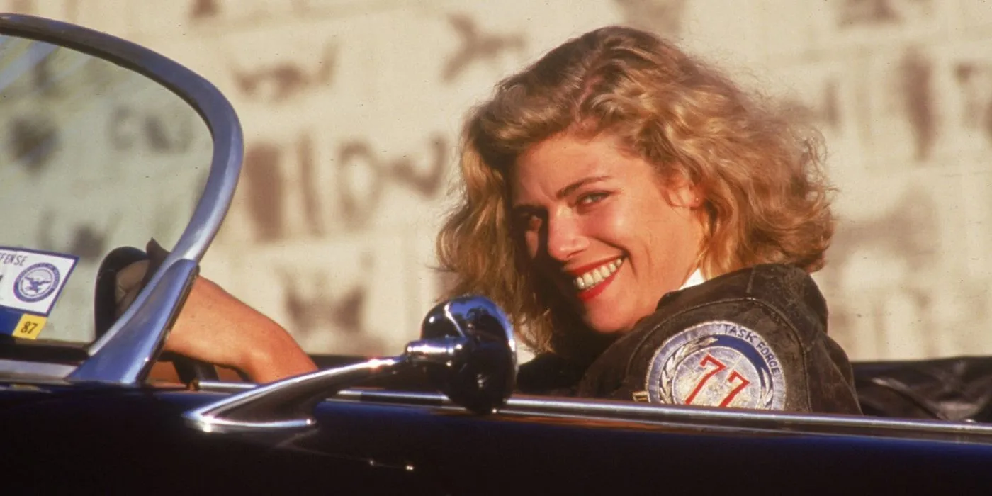 Kelly McGillis nel ruolo di Charlie in Top Gun