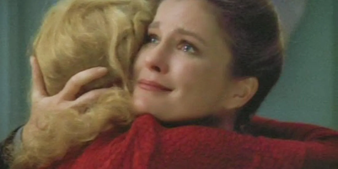 Emotionaler Abschied zwischen Kes und Janeway in Star Trek: Voyager