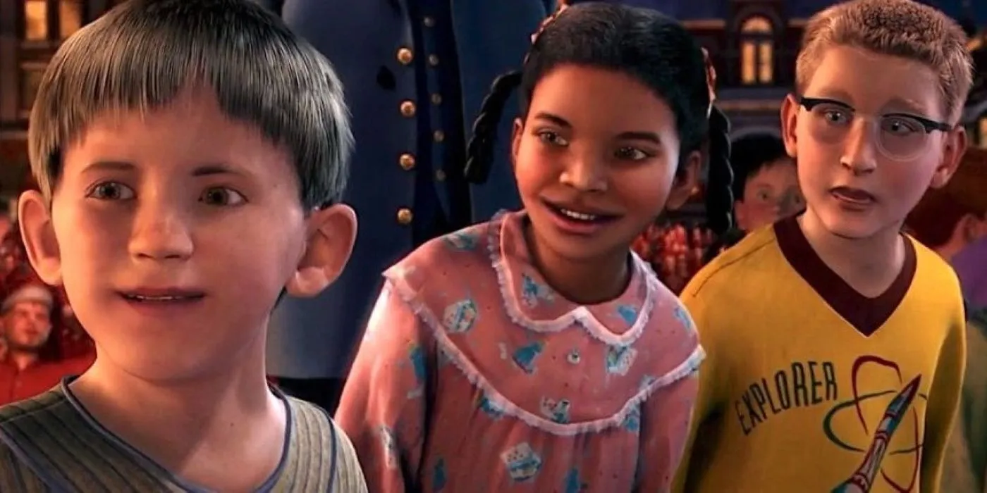 Bambini del Polar Express