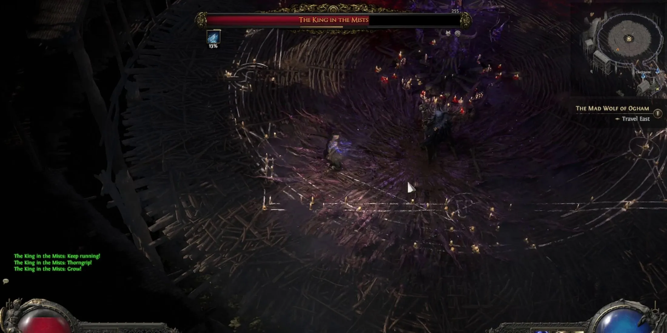 Pelea contra el jefe de Path of Exile 2