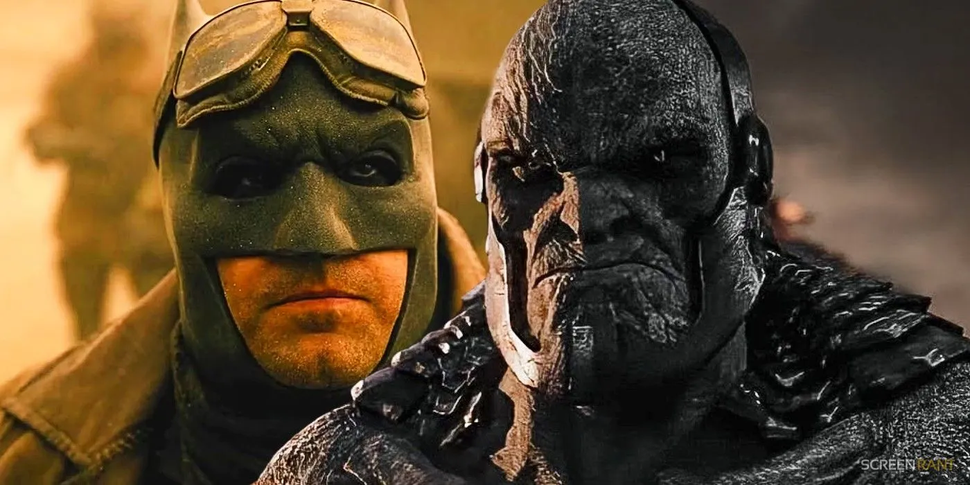 Knightmare Batman i Darkseid z Ligi Sprawiedliwości Zacka Snydera