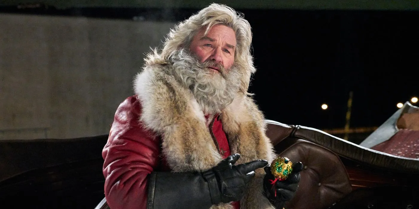 Kurt Russell como Papai Noel em The Christmas Chronicles