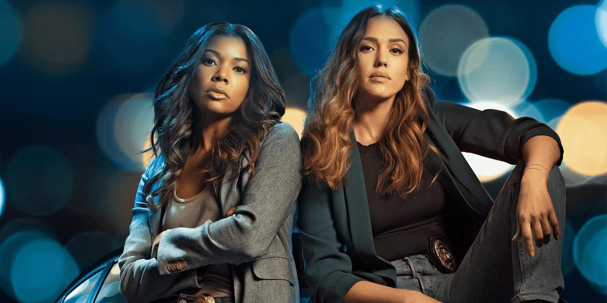 Gabrielle Union and Jessica Alba in LA's Finest