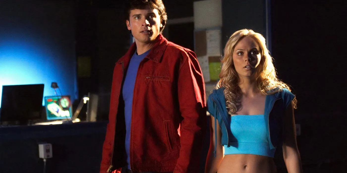 Kara und Clark in Smallville