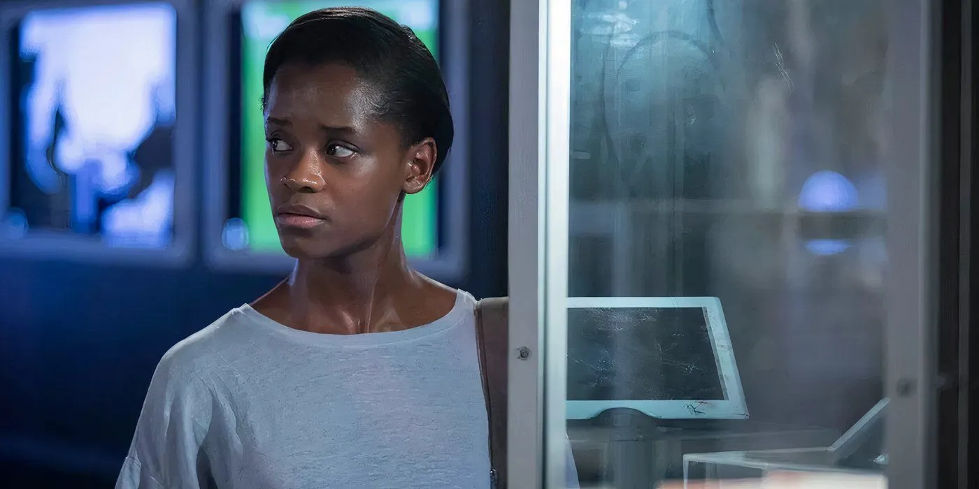 Letitia Wright en el Museo Negro