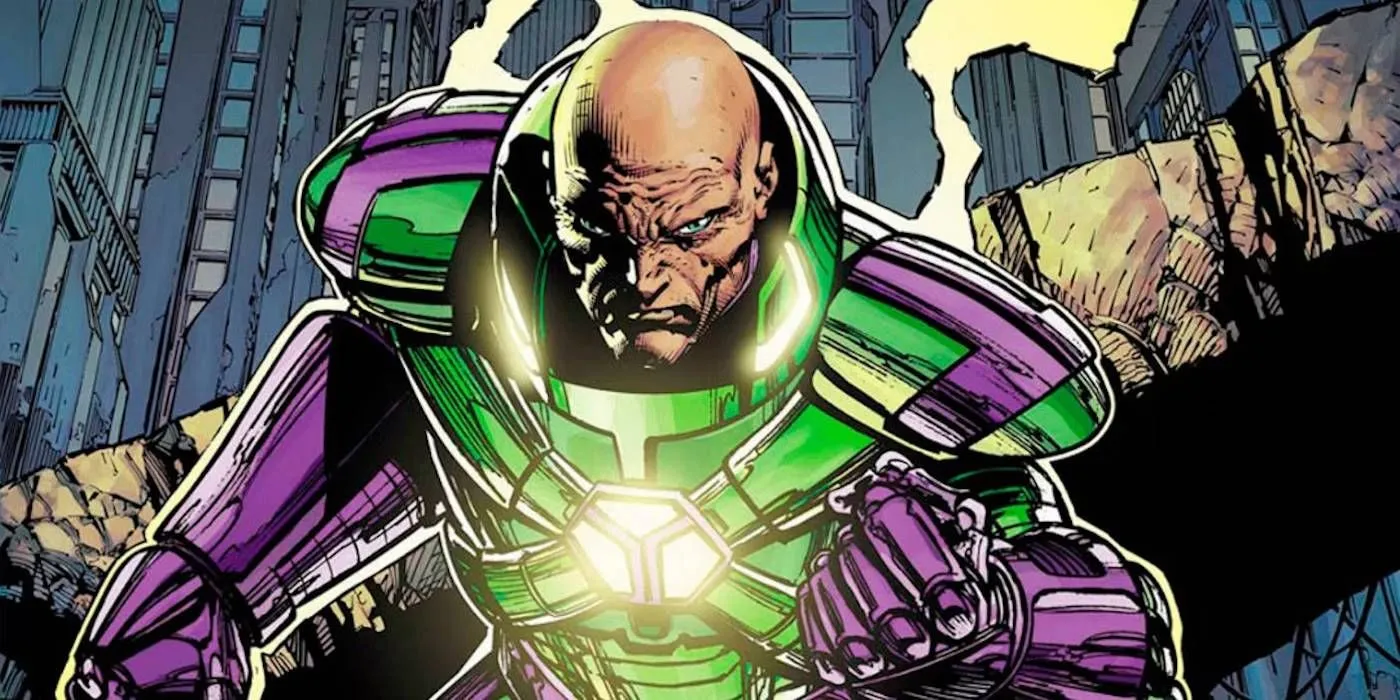 La tuta meccanica di Lex Luthor nei fumetti