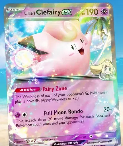 Carta Clefairy EX