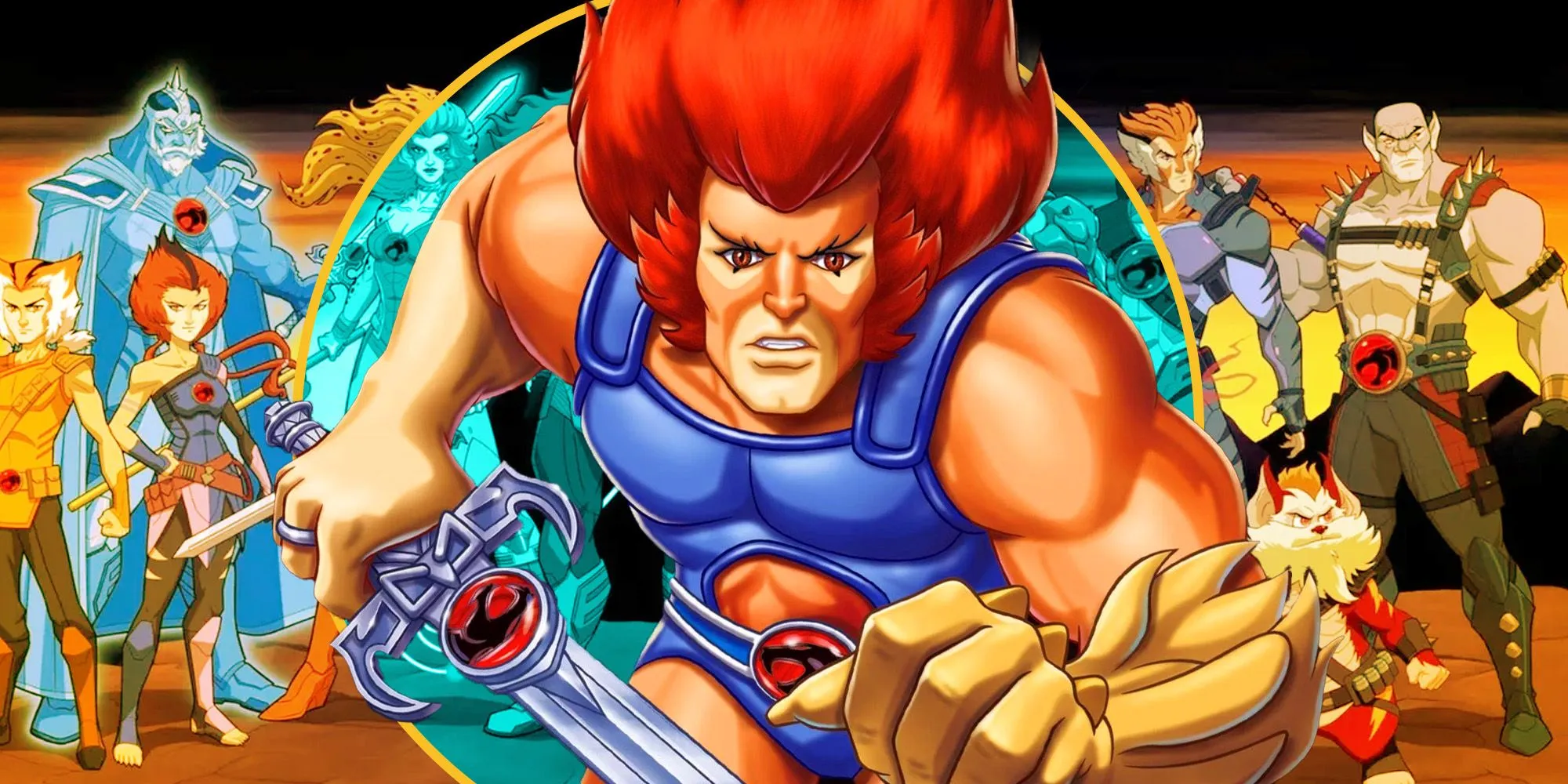 Lion-O con el equipo Thundercats