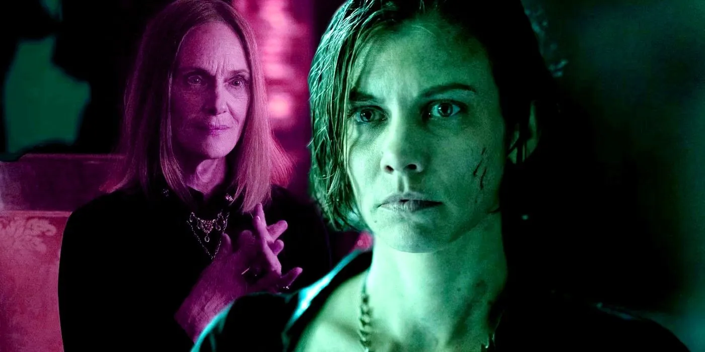 Lisa Emery come Dama con Maggie in Dead City