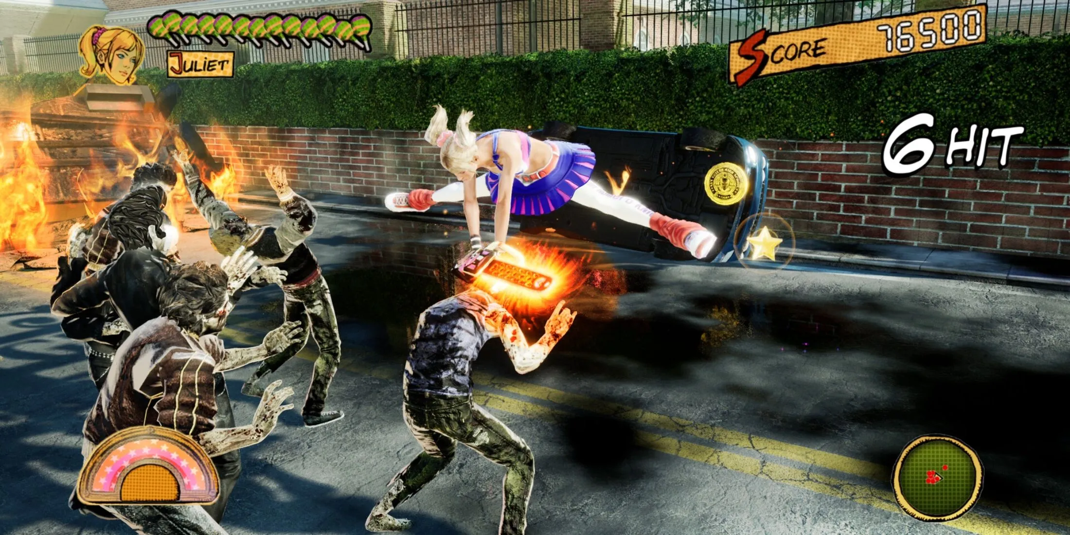 Captura de pantalla de Lollipop Chainsaw