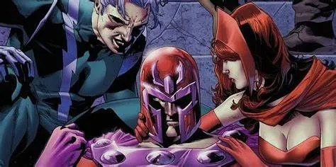 Magneto, Scarlet Witch und Quicksilver