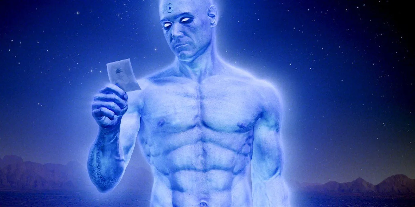 Il dottor Manhattan in Watchmen di Zack Snyder