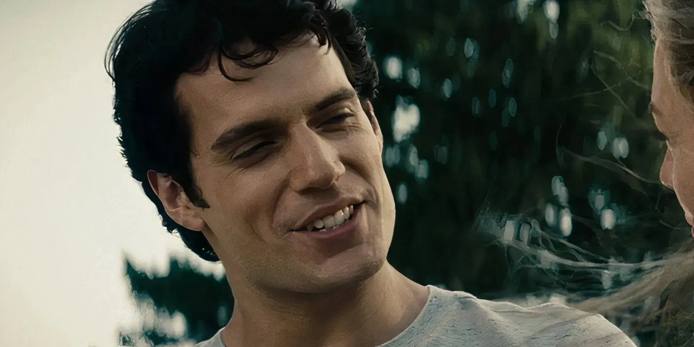 Superman souriant d'Henry Cavill