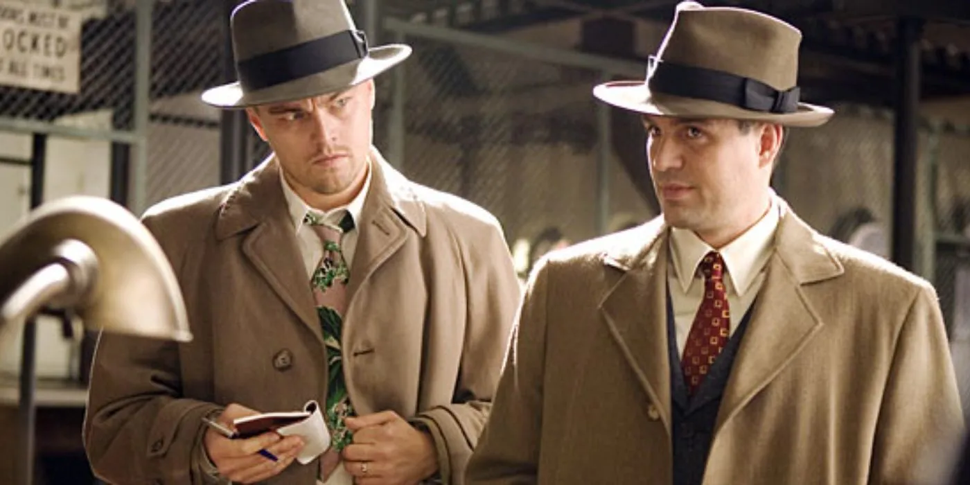 Leonardo DiCaprio in Shutter Island with Mark Ruffalo