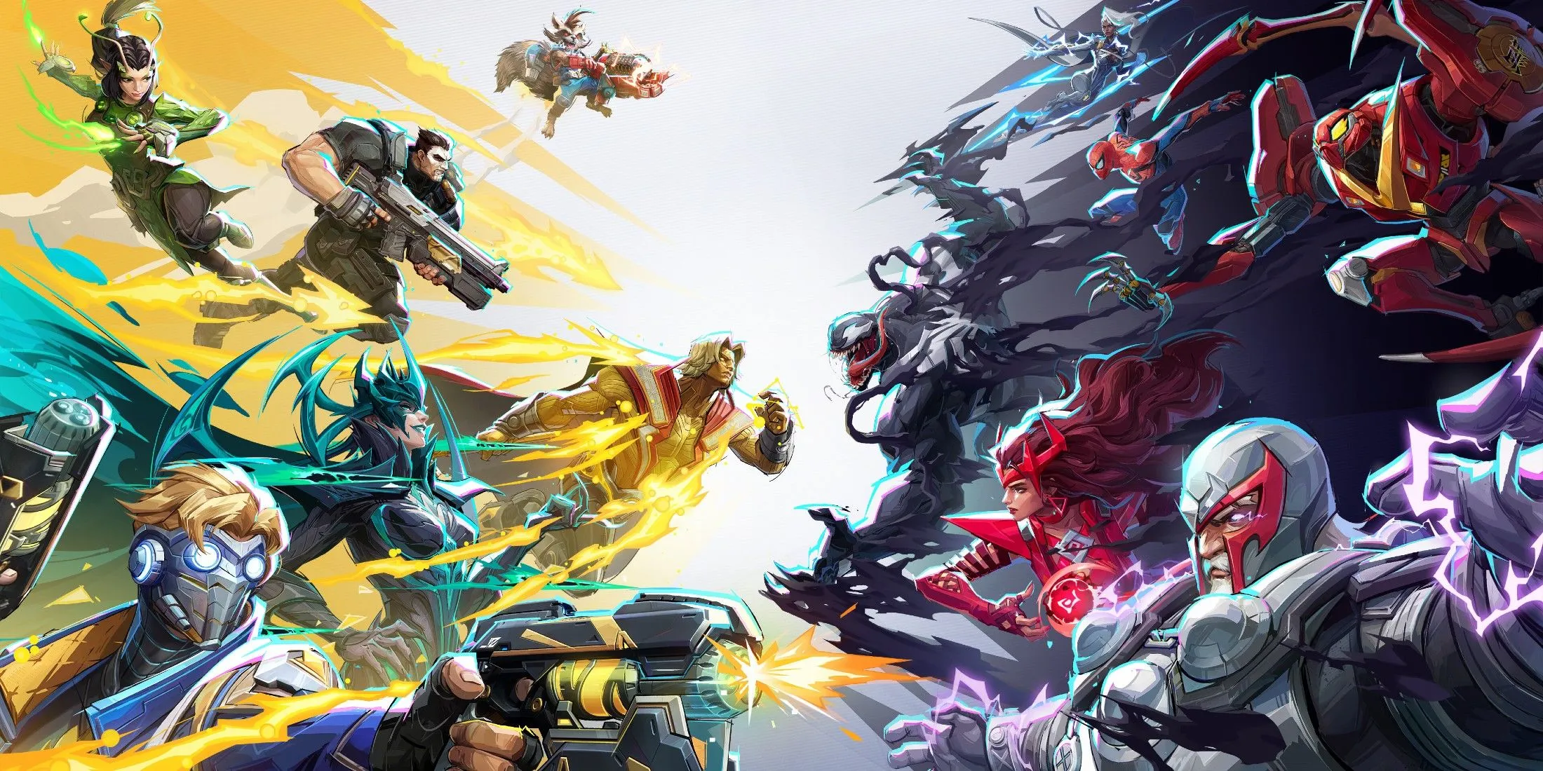 Illustrazione chiave di Marvel Rivals