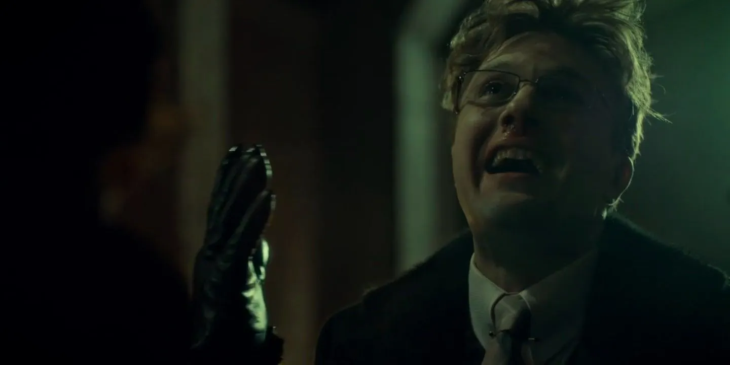 Mason Verger riendo