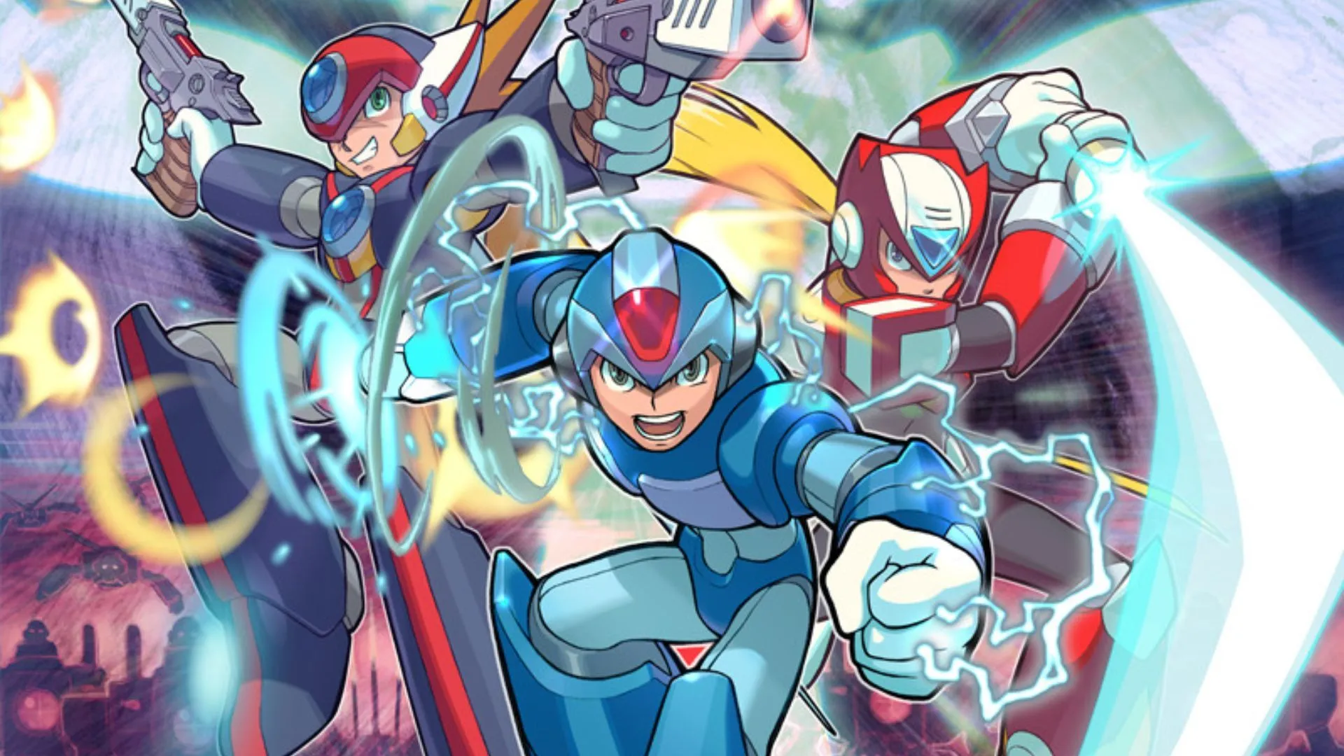 Mega Man X8 Zrzut ekranu ze zwiastuna