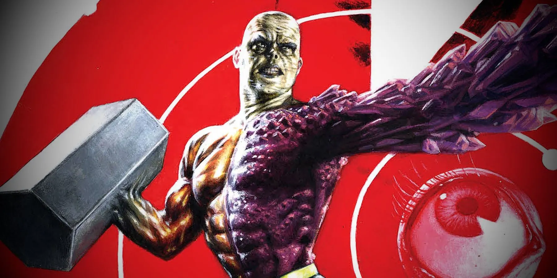 Metamorpho nella copertina del fumetto DC