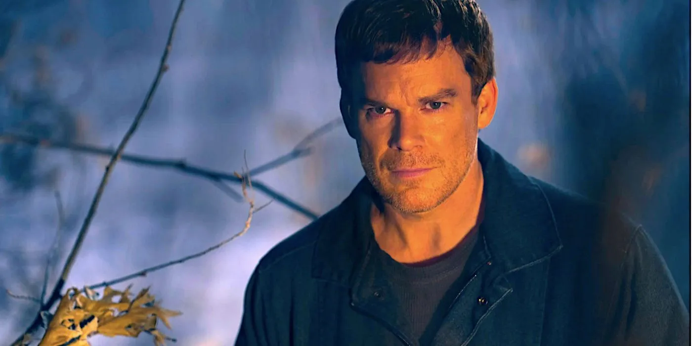 Dexter en el bosque de Michael C Hall en Dexter New Blood