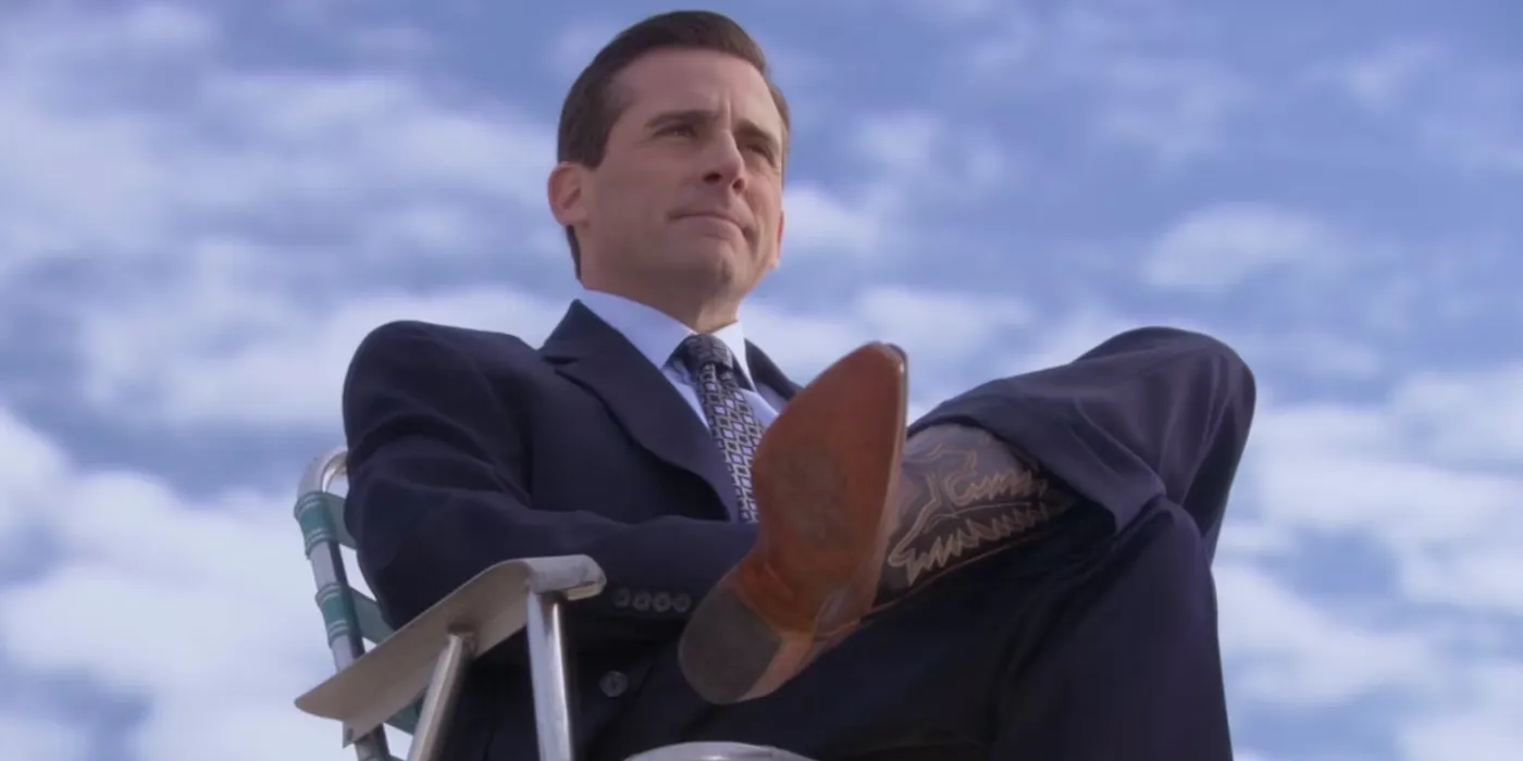 Michael Scott se despedindo em The Office