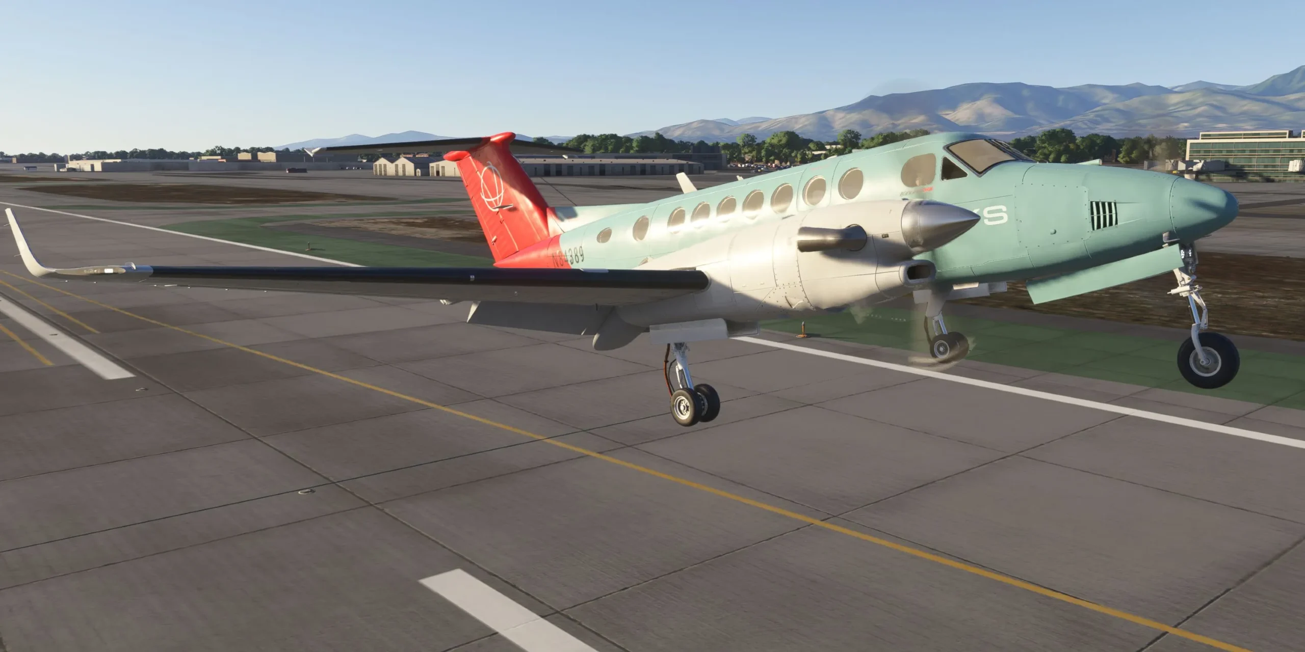 Nariz ensanchada para Microsoft Flight Simulator 2024