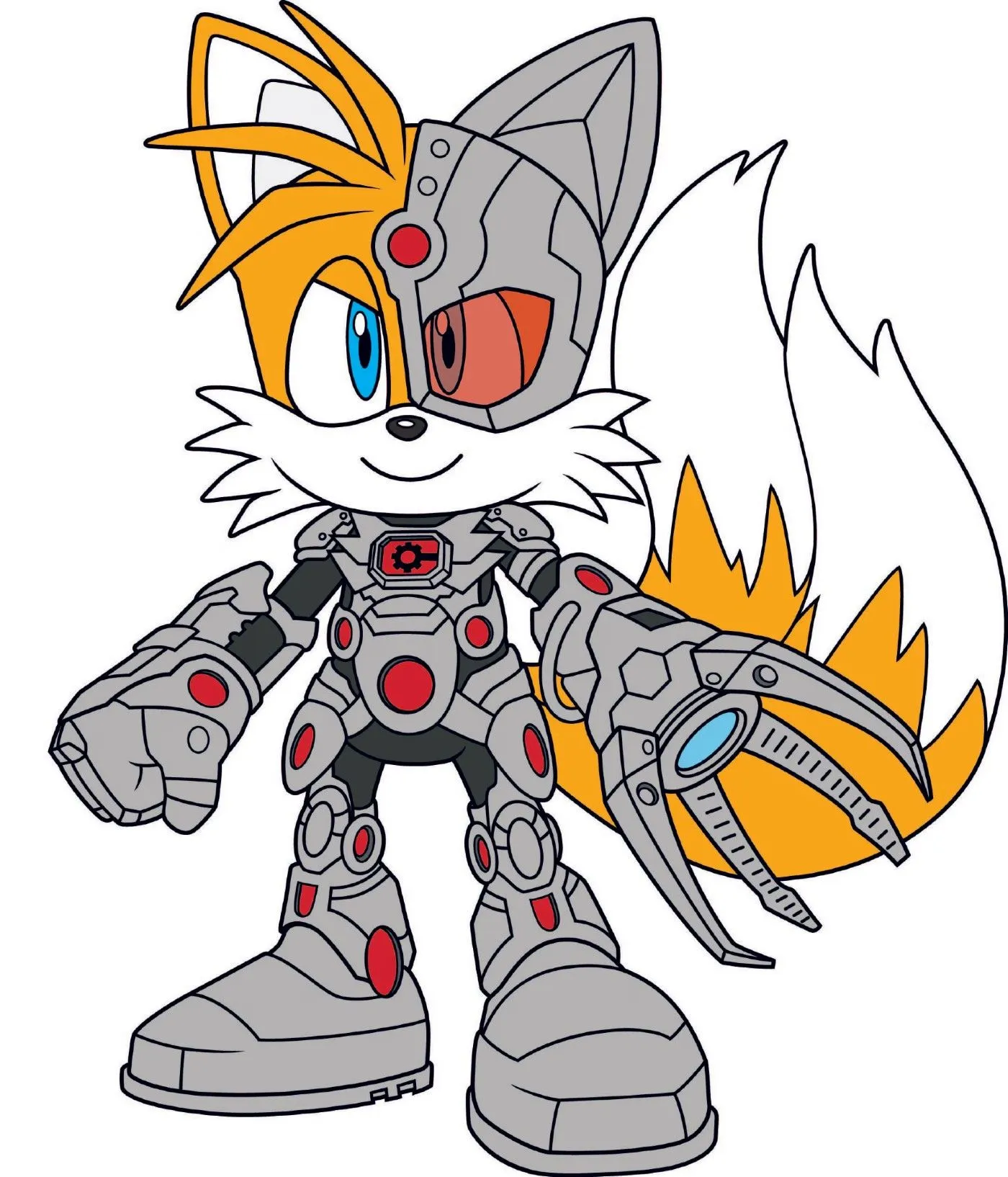 Tails come Cyborg