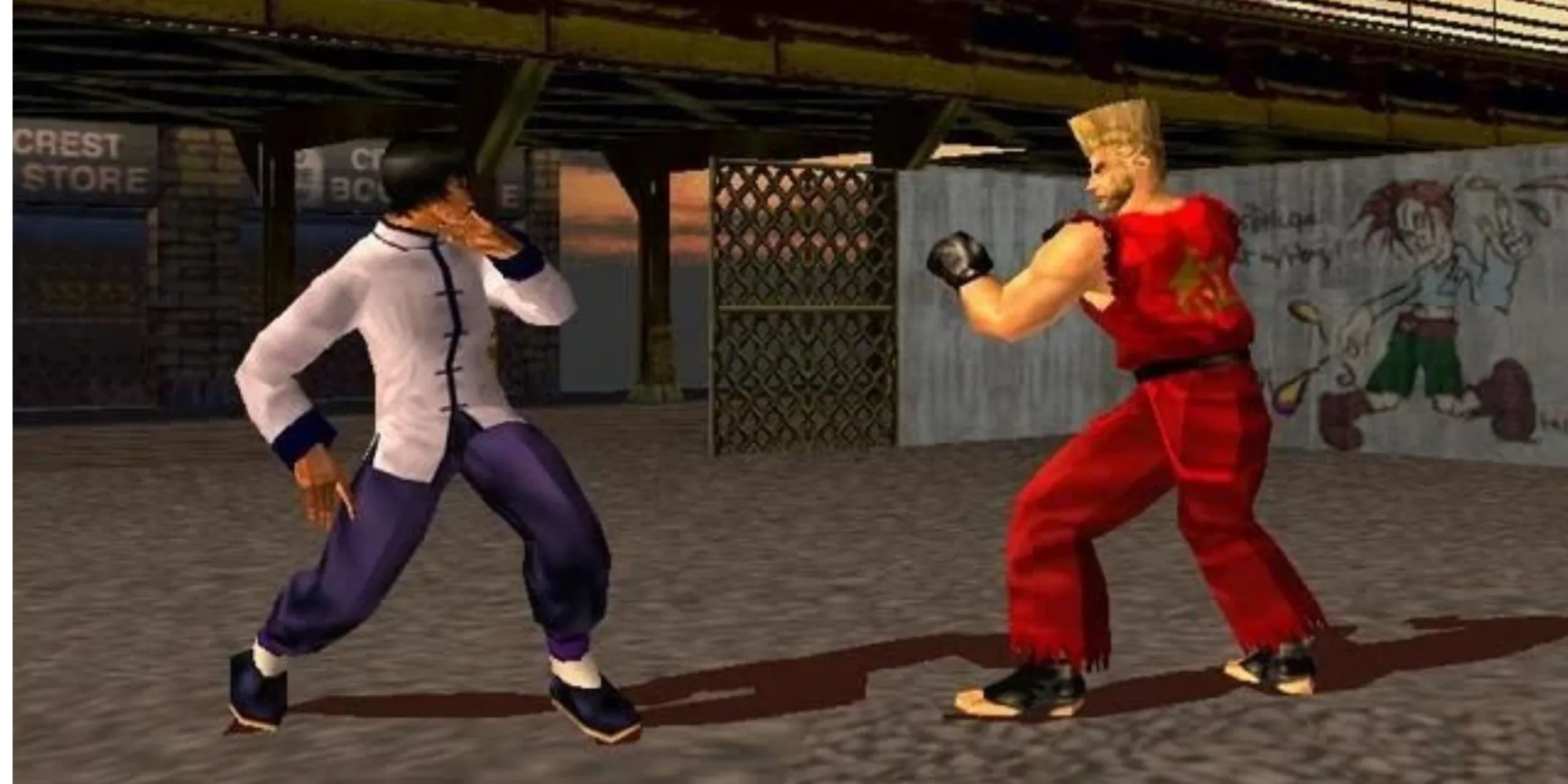 Tekken 3 w stylu zręcznościowym