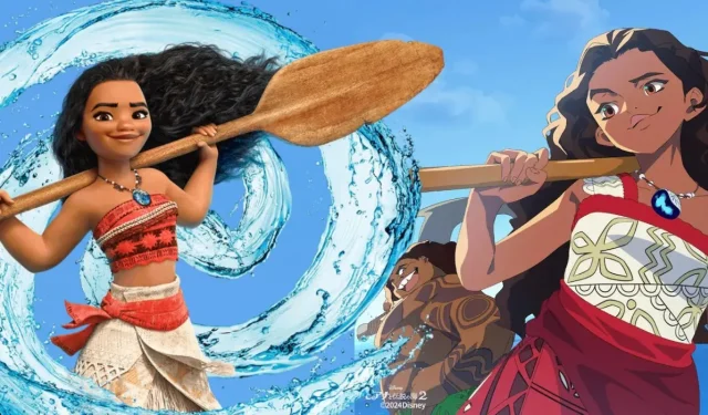 Estreia oficial do anime Moana 2: comemore o lançamento histórico e assista agora