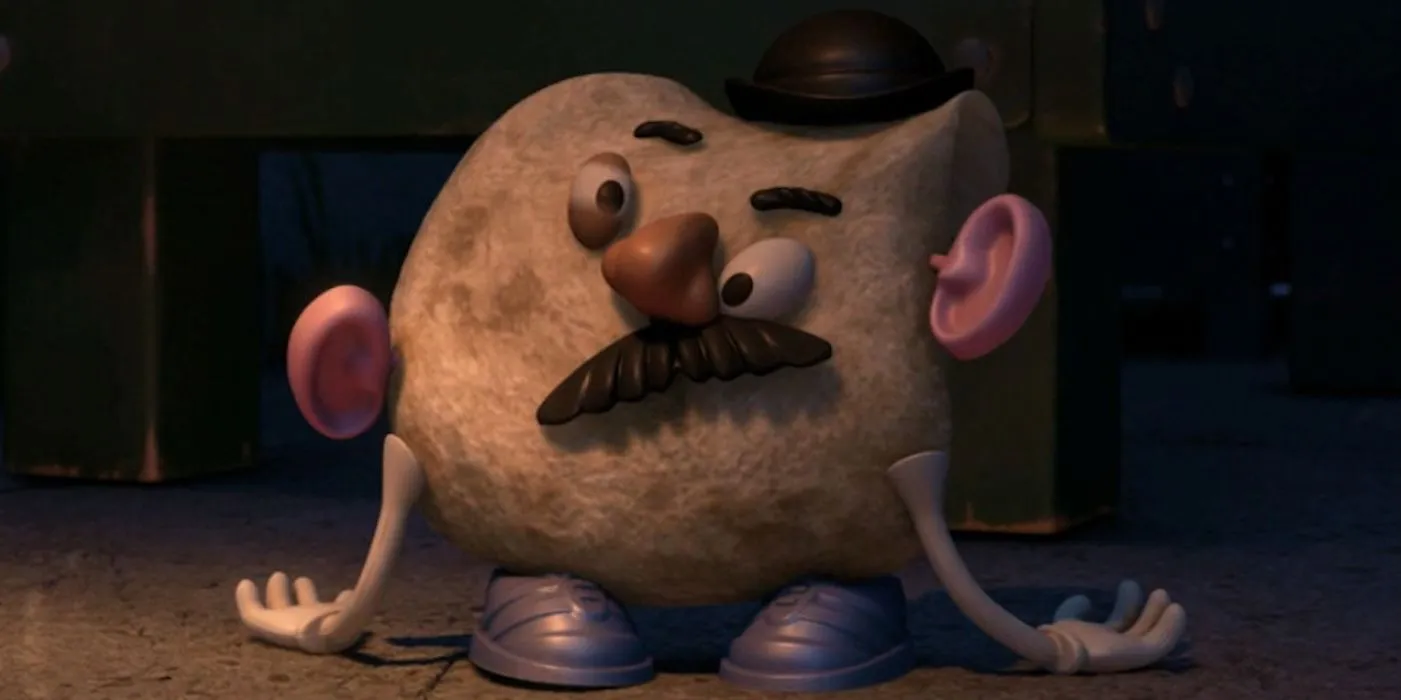 Mr. Potato Head come tortilla in Toy Story 3