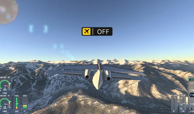 Guida Microsoft Flight Simulator 2024: passaggi per disattivare l’HUD